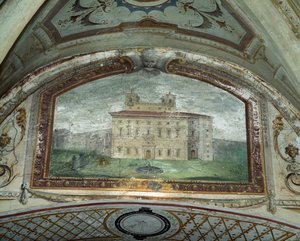 Detalle de un fresco, Villa Medicea di Careggi